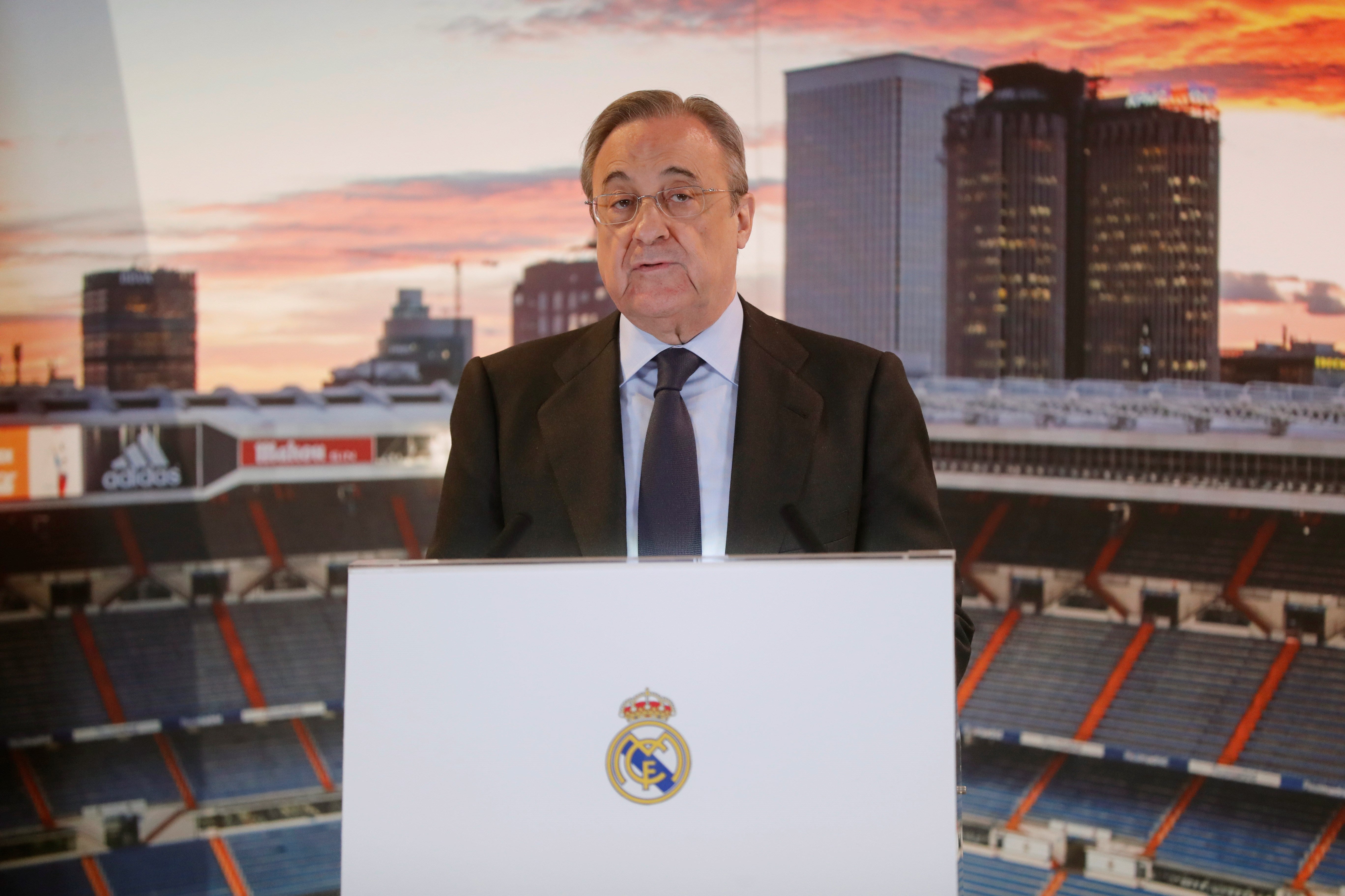 Florentino Pérez: "Si nos encontramos con el Barça en la final, ya le hemos ganado dos veces esta temporada" Florentino Pérez: "Si nos encontramos con el Barça en la final, ya le hemos ganado dos veces esta temporada"