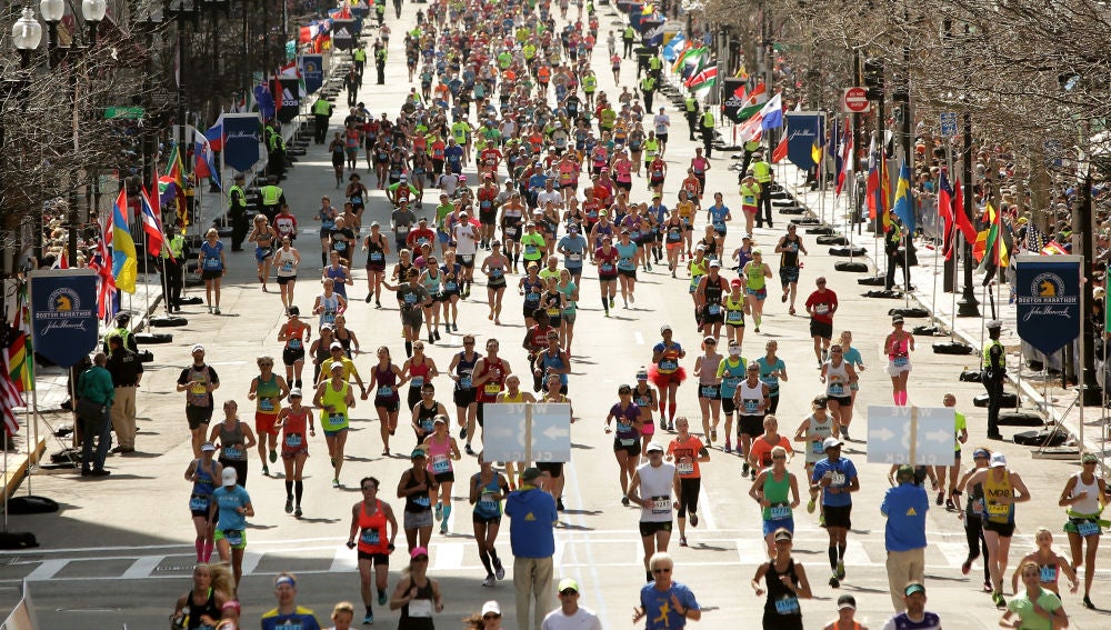 La maratón de Boston