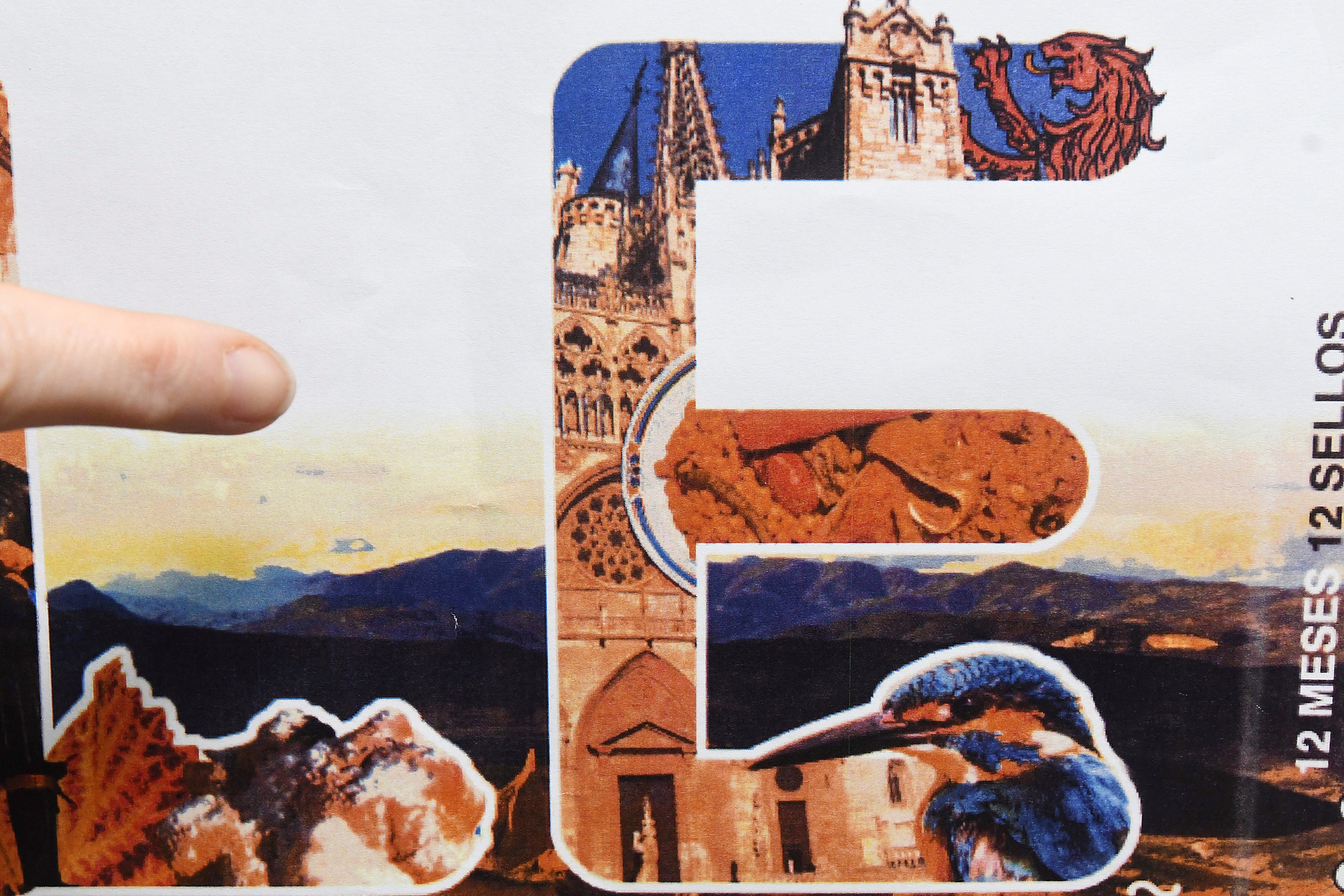 Correos hace un sello dedicado a León con la catedral de Burgos Correos hace un sello dedicado a León con la catedral de Burgos