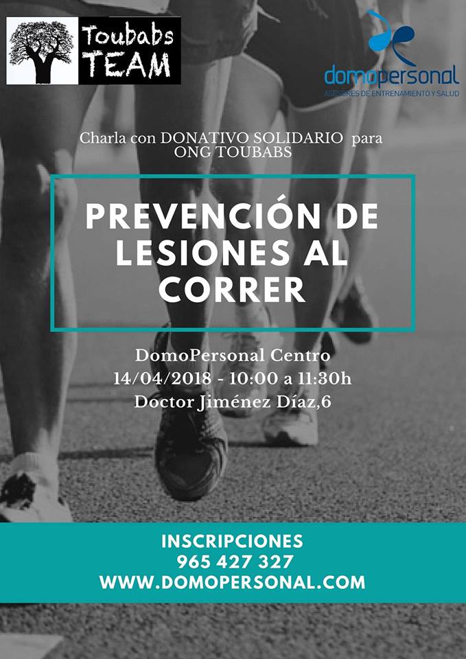 Se puede aprender a evitar lesiones en la práctica del running siendo solidario Se puede aprender a evitar lesiones en la práctica del running siendo solidario