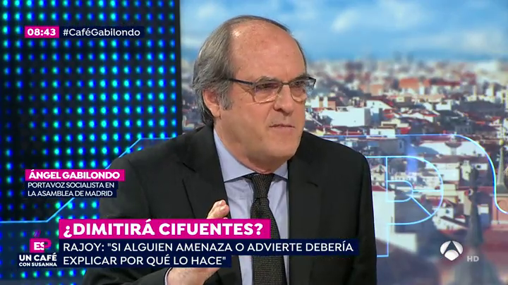 Ángel Gabilondo, sobre el máster de Cifuentes: "Ninguna universidad debe ser una sucursal de ningún partido político" Ángel Gabilondo, sobre el máster de Cifuentes: "Ninguna universidad debe ser una sucursal de ningún partido político"