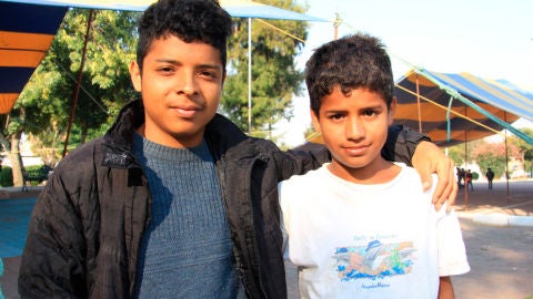 Juan Antonio y Miguel &Aacute;ngel, los hermanos salvadore&ntilde;os que quieren llegar a EEUU