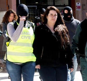La detenida como cabecilla de los CDR La detenida como cabecilla de los CDR