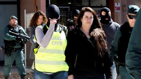 La detenida como cabecilla de los CDR