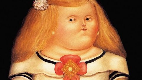 Cartel del Festival de Almagro elaborado por Botero