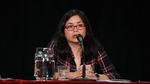 La edil de Ahora Madrid Rommy Arce