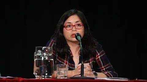 La edil de Ahora Madrid Rommy Arce La edil de Ahora Madrid Rommy Arce