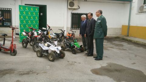 Parte del material incautado por la Guardia Civil de Ciudad Real