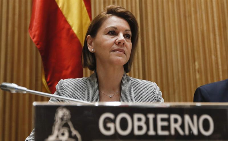 Cospedal ve "fundamentada y explicativa" la carta de Cifuentes y afirma que continúa apoyándola Cospedal ve "fundamentada y explicativa" la carta de Cifuentes y afirma que continúa apoyándola