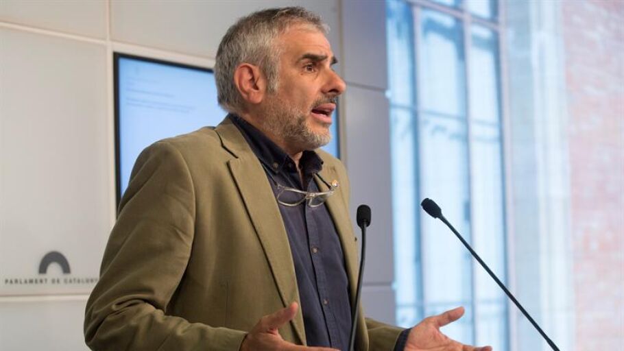 El portavoz de Ciudadanos en el Parlament, Carlos Carrizosa