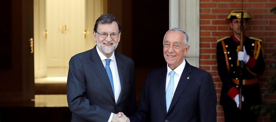 Mariano Rajoy con Marcelo Rebelo de Sousa Mariano Rajoy con Marcelo Rebelo de Sousa