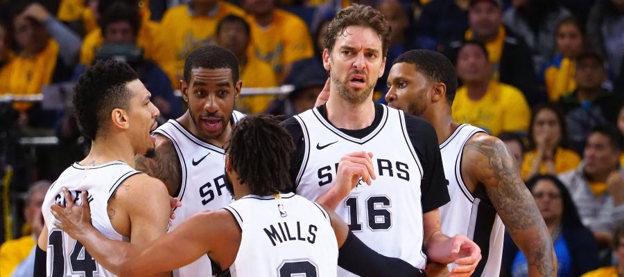 Pau Gasol, durante un partido con los Spurs Pau Gasol, durante un partido con los Spurs