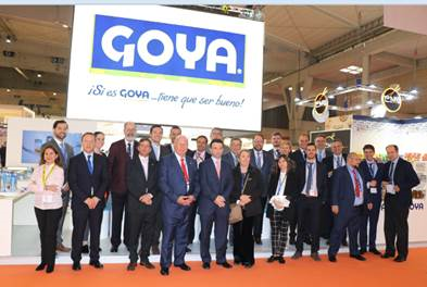 Goya la marca de la Fusión Gastronómica presente en Alimentaria 2018 Goya la marca de la Fusión Gastronómica presente en Alimentaria 2018