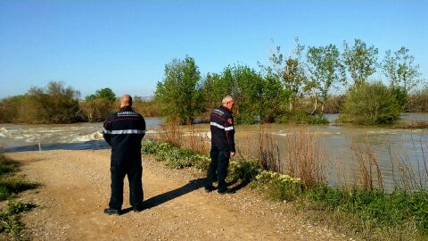 Situaci&oacute;n del cauce en la ribera baja
