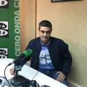 La terminal de mercancías o el estado de la A67 fueron algunos de los temas abordados hoy por Óscar Baños, presidente de AEMPATRA, en Palencia en la Onda.