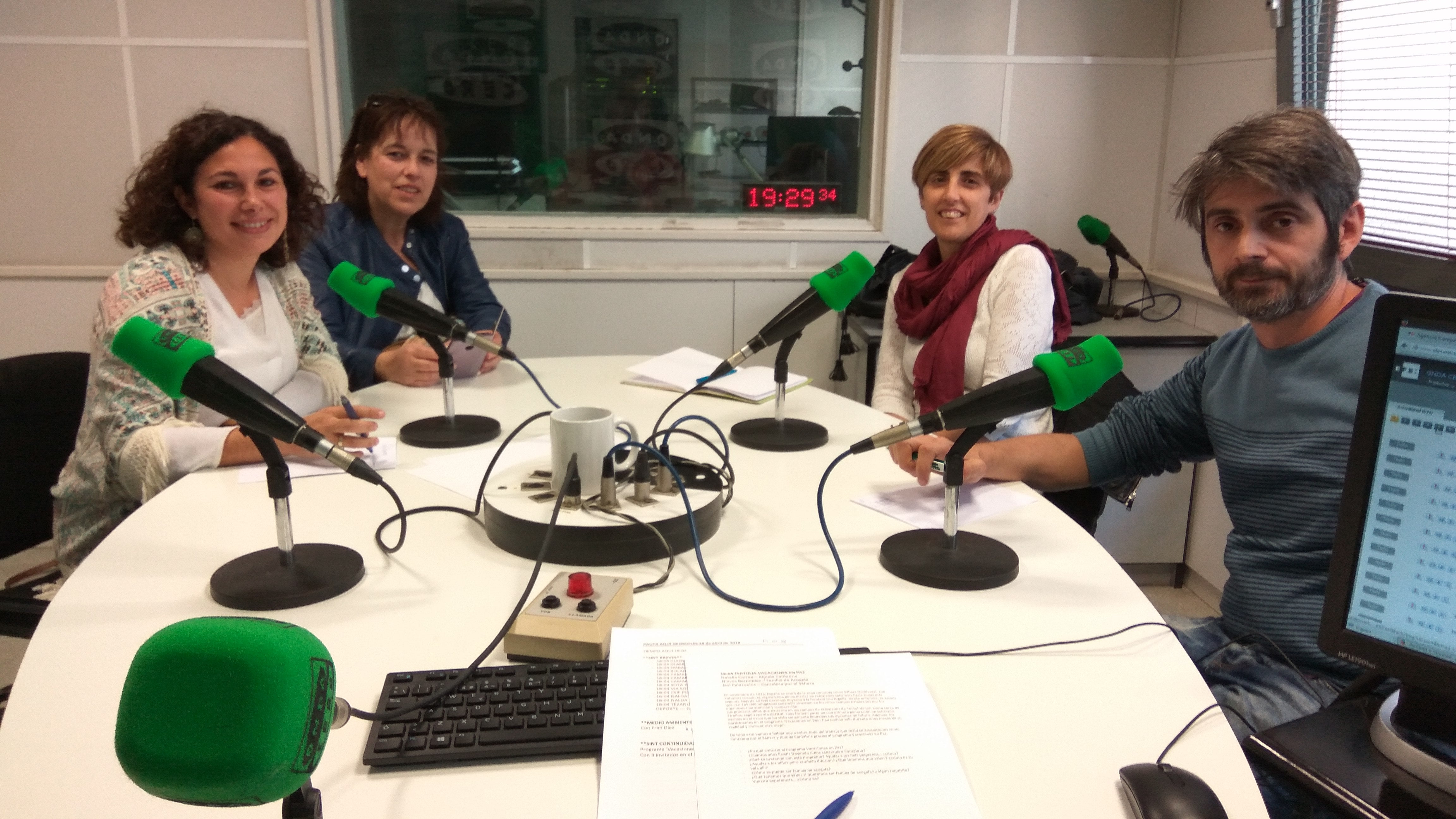 Aquí en la Onda Cantabria. Colectivos: Vacaciones en Paz Aquí en la Onda Cantabria. Colectivos: Vacaciones en Paz