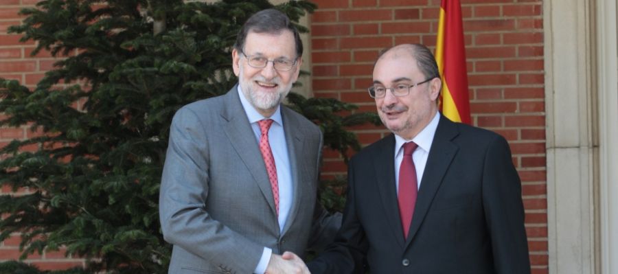 Reunión Rajoy- Lambán Reunión Rajoy- Lambán
