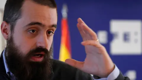 El portavoz de Tabarnia, el periodista Jaume Vives El portavoz de Tabarnia, el periodista Jaume Vives