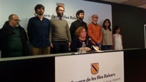 La ex consellera Ruth Mateu el d&iacute;a que present&oacute; su dimisi&oacute;n