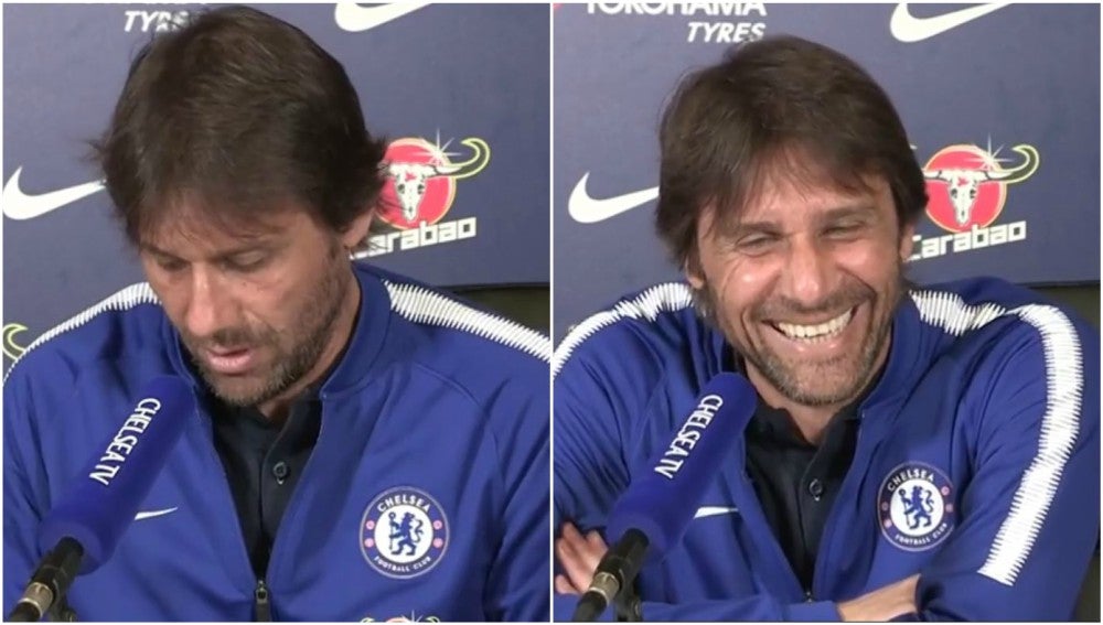 La anécdota de Conte tras la llamada de su mujer en plena rueda de prensa: "No olvides comprar leche de camino a casa" La anécdota de Conte tras la llamada de su mujer en plena rueda de prensa: "No olvides comprar leche de camino a casa"