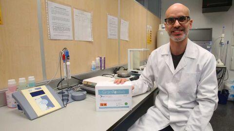 Florenci Cutrina, director ejecutivo de la mercantil que ha dise&ntilde;ado el dispositivo