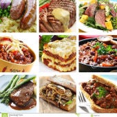collage de comidas