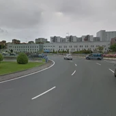 Rotonda en Valdecilla Sur Rotonda en Valdecilla Sur