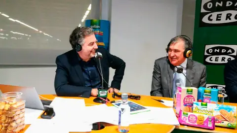 El director general de Gullón, Juan Miguel Martínez, durante una entrevista con Carlos Alsina El director general de Gullón, Juan Miguel Martínez, durante una entrevista con Carlos Alsina