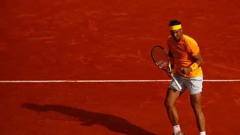 Nadal, en su partido contra Khachanov Nadal, en su partido contra Khachanov