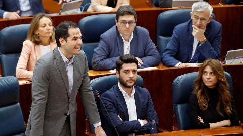 Ignacio Aguado en la Asamblea de Madrid