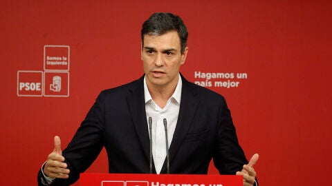 Pedro S&aacute;nchez en rueda de prensa