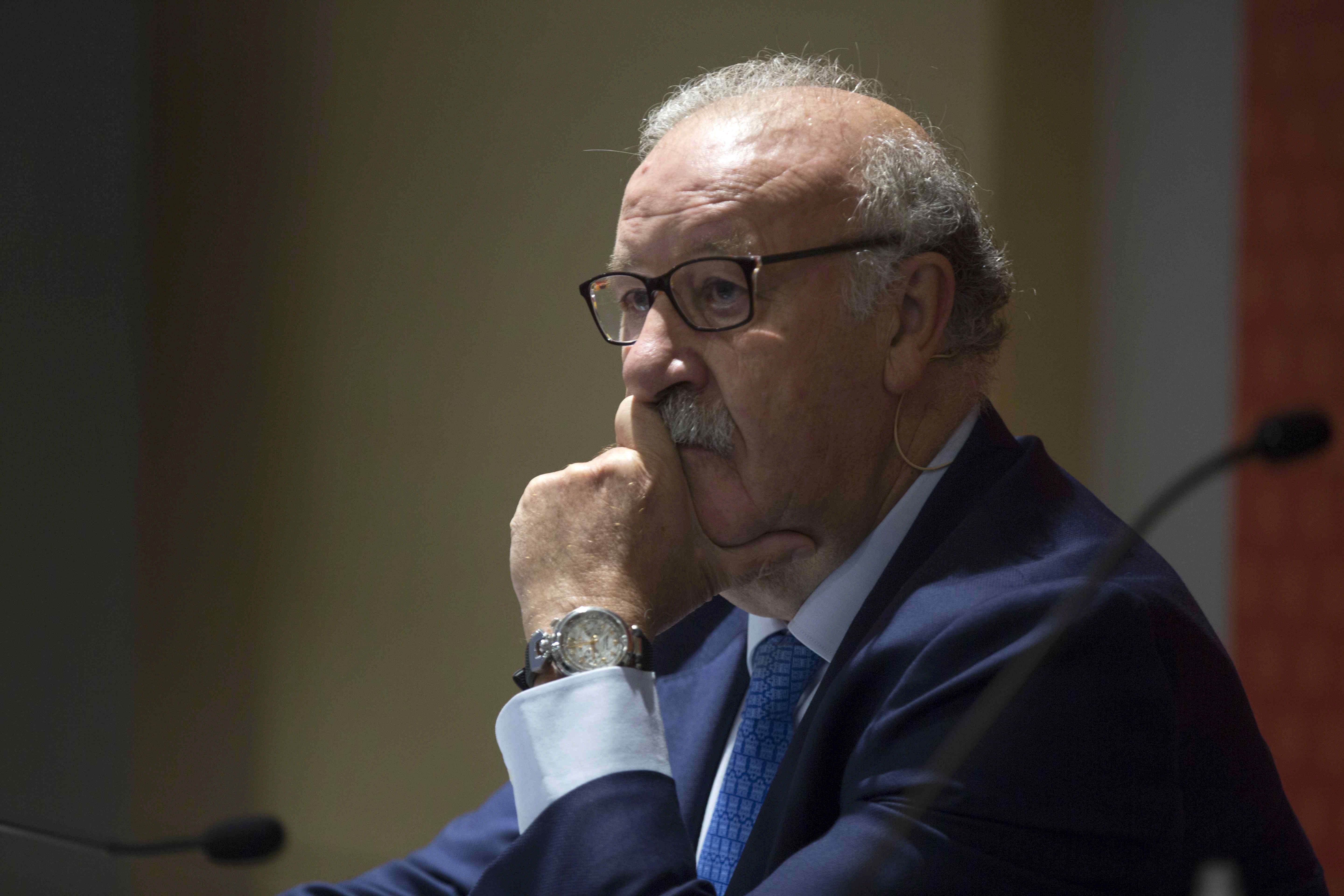 Del Bosque: "Las declaraciones de Cristiano fueron inoportunas" Del Bosque: "Las declaraciones de Cristiano fueron inoportunas"