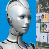 Un robot se presenta a las elecciones de un distrito de Tokio