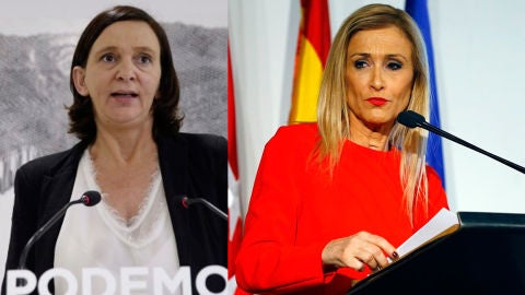 Carolina Bescansa y Cristina Cifuentes