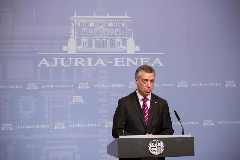 Urkullu pide que ETA tenga la misma consideración para todas las víctimas Urkullu pide que ETA tenga la misma consideración para todas las víctimas