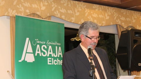 Pedro Valero Guill&oacute;, presidente de ASAJA Elche
