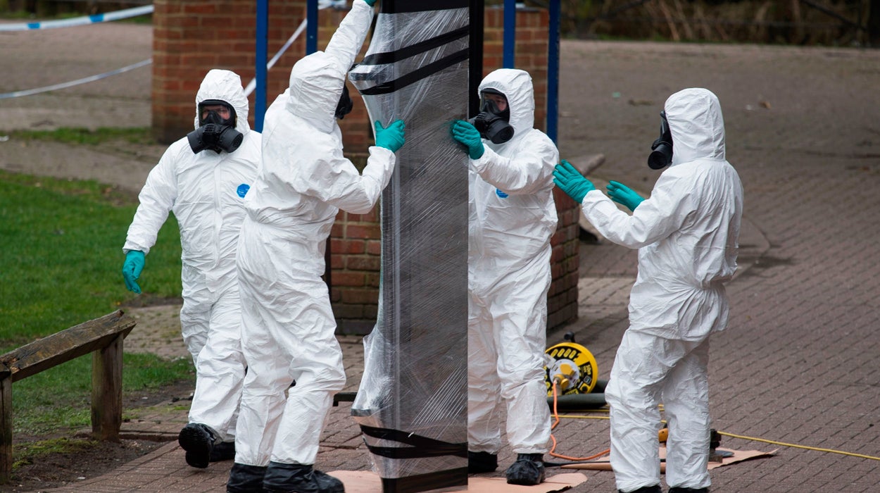 Advierten de que varias zonas de Salisbury podrían estar contaminadas por el agente nervioso que envenenó al ex espía ruso Advierten de que varias zonas de Salisbury podrían estar contaminadas por el agente nervioso que envenenó al ex espía ruso