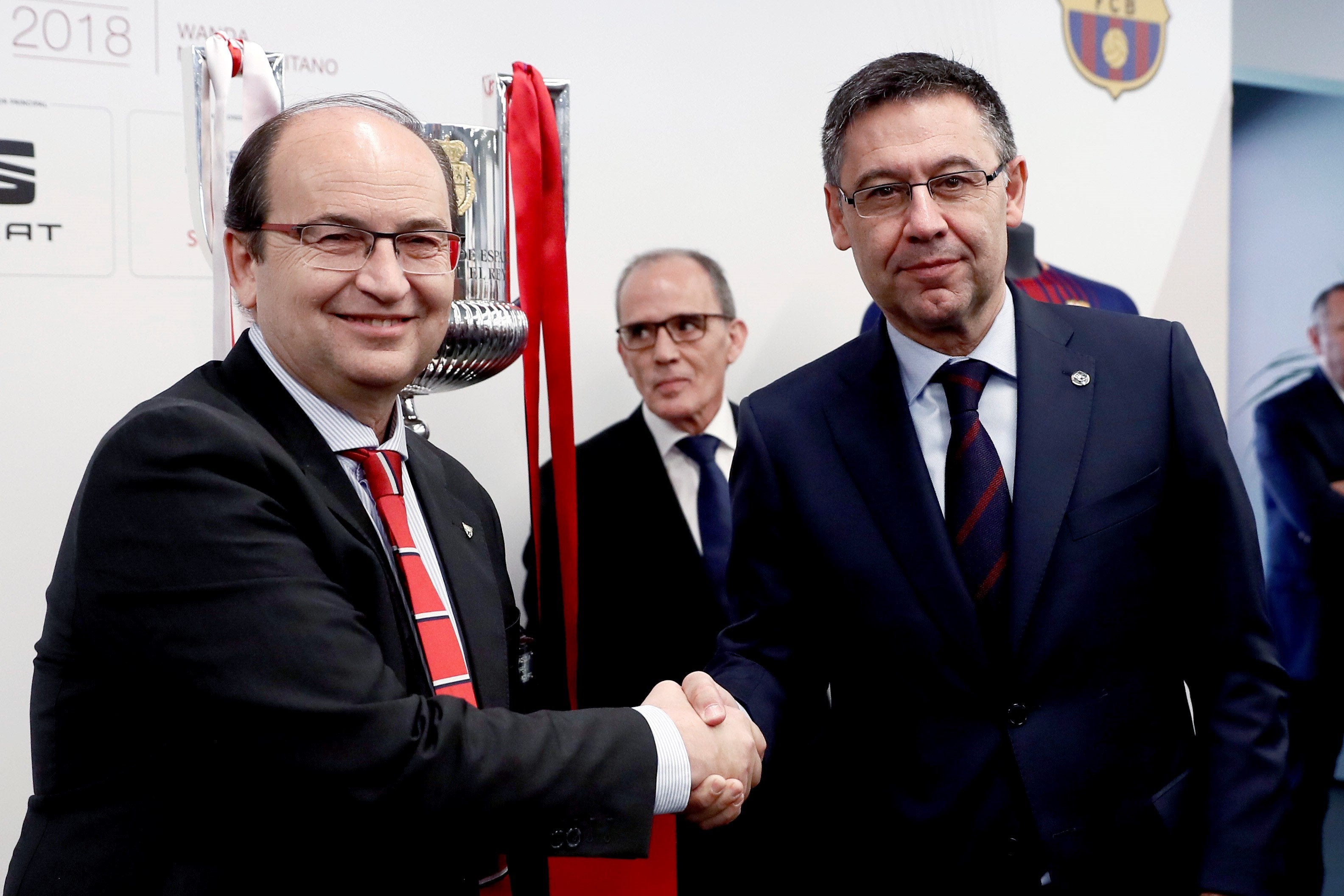 El mundo del fútbol celebra en el Wanda Metropolitano la final de la Copa del Rey El mundo del fútbol celebra en el Wanda Metropolitano la final de la Copa del Rey