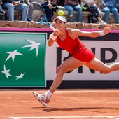 Muguruza en el partido de la eliminatoria entre España y Paraguay de Copa Federación de Tenis Muguruza en el partido de la eliminatoria entre España y Paraguay de Copa Federación de Tenis