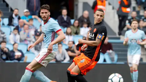 Sergi Gómez, ante Rodrigo Sergi Gómez, ante Rodrigo