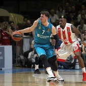 Doncic, durante un partido con el Real Madrid Doncic, durante un partido con el Real Madrid