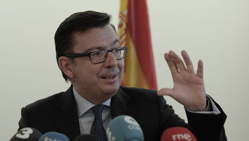 El ministro de Economía, Industria y Competitividad de España, Román Escolano