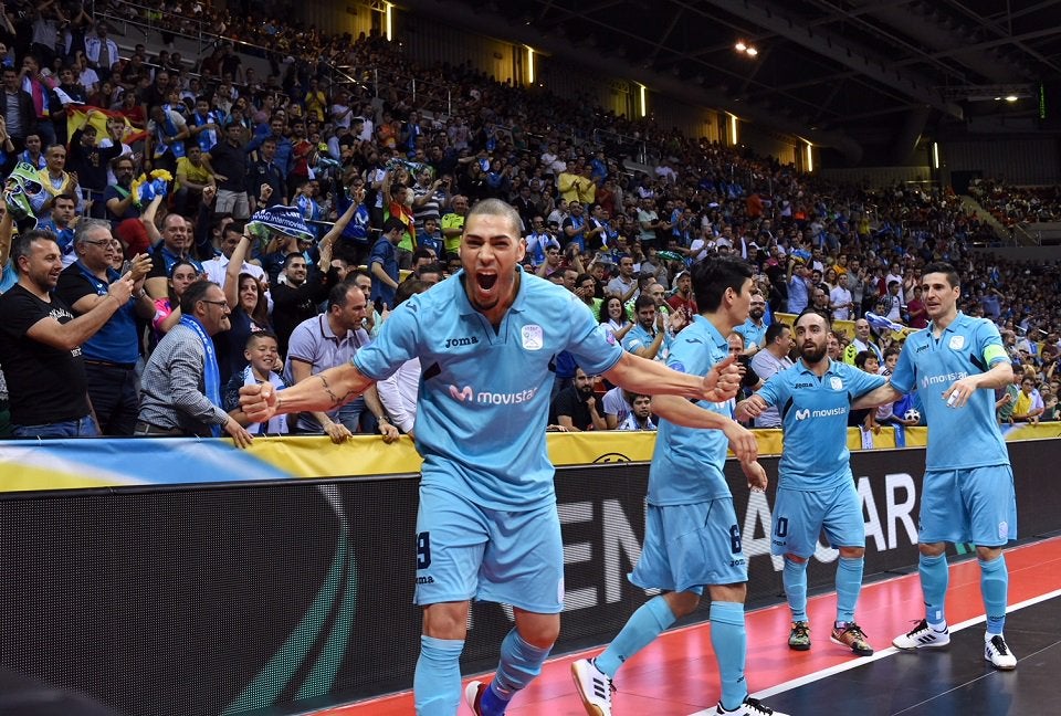 El Inter Movistar golea al Sporting de Lisboa y se proclama pentacampeón de Europa El Inter Movistar golea al Sporting de Lisboa y se proclama pentacampeón de Europa