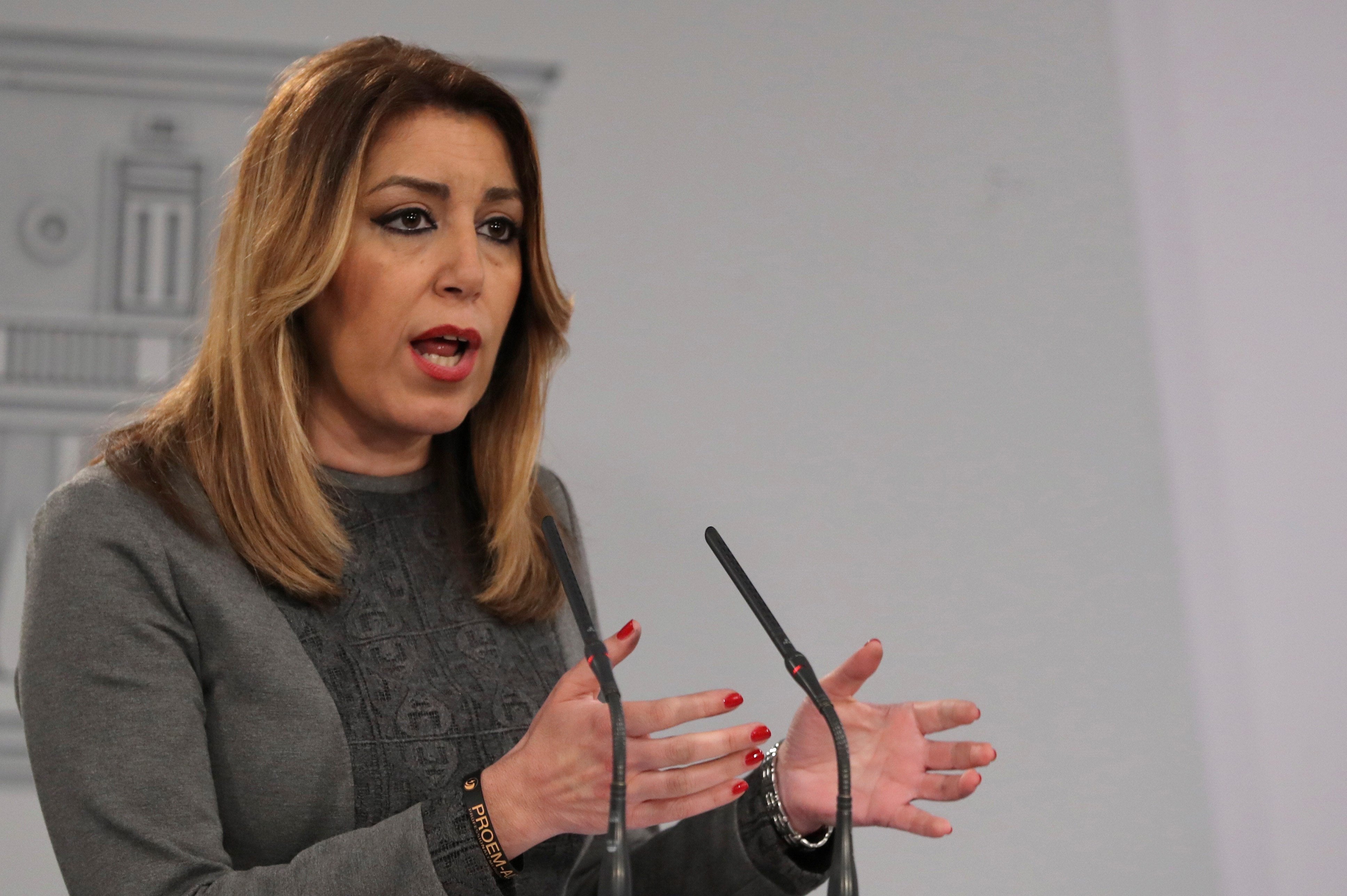 Susana Díaz dice que le gustaría que Chaves y Griñán volvieran a militar en el PSOE Susana Díaz dice que le gustaría que Chaves y Griñán volvieran a militar en el PSOE