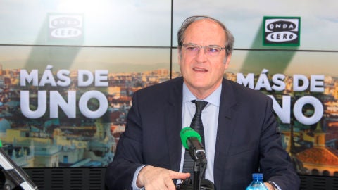 &Aacute;ngel Gabilondo, portavoz del PSOE en el Parlamento Auton&oacute;mico de Madrid, en los estudios de Onda Cero