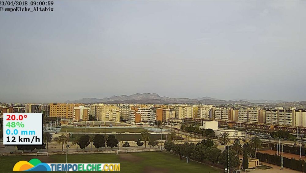 Webcam de TiempoElche en el barrio Altabix/Universidad