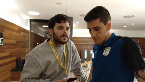 El jugador del Inter Movistar, Carlos Ortiz. 