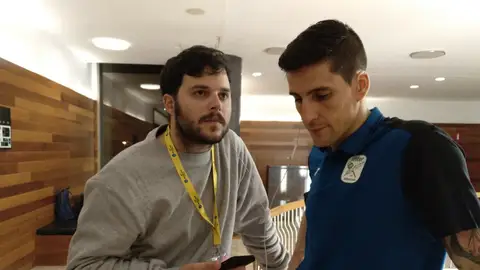 El jugador del Inter Movistar, Carlos Ortiz. El jugador del Inter Movistar, Carlos Ortiz.