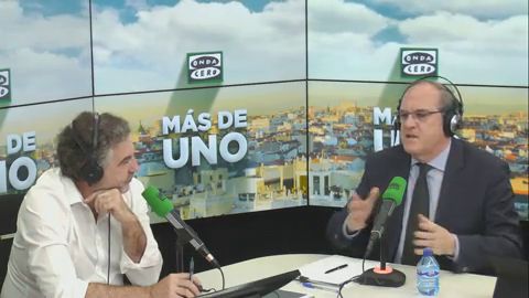 Ángel Gabilondo: "Nadie me ha empujado a la moción de censura contra Cifuentes"