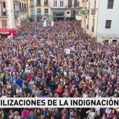 Antena 3 Noticias 1 (27-04-2018) España vuelve a salir a la calle para protestar contra la sentencia de 'La Manada'